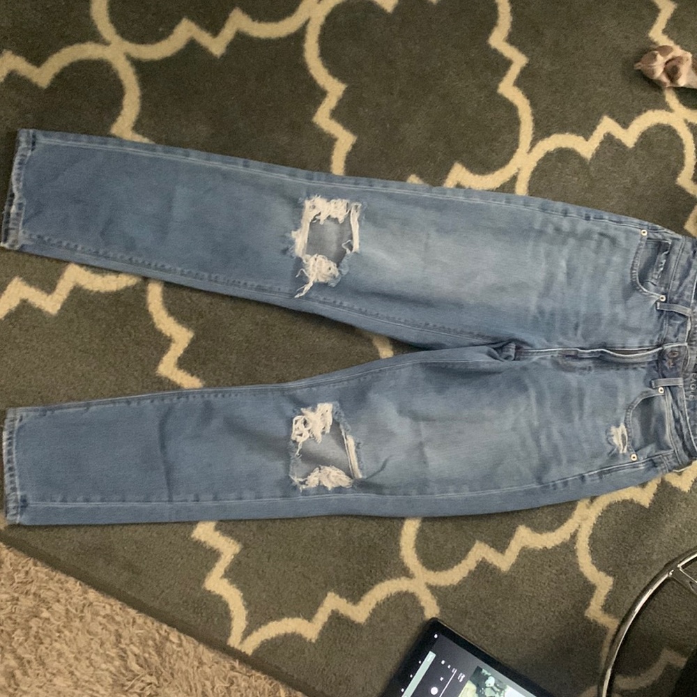AE straight leg jeans.